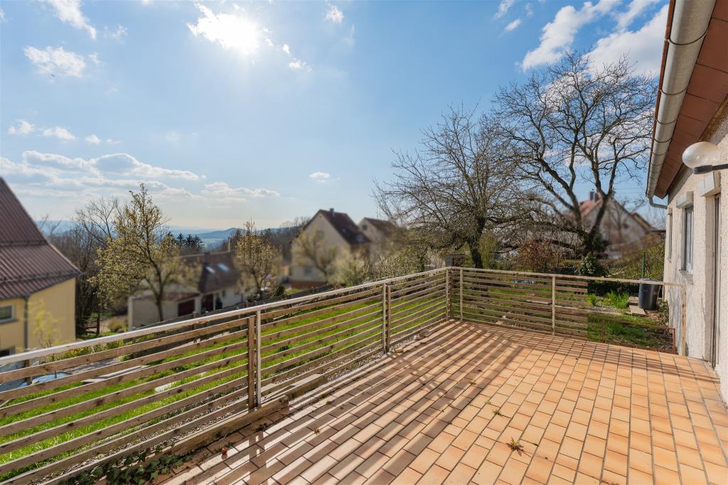 Blick von der Terrasse