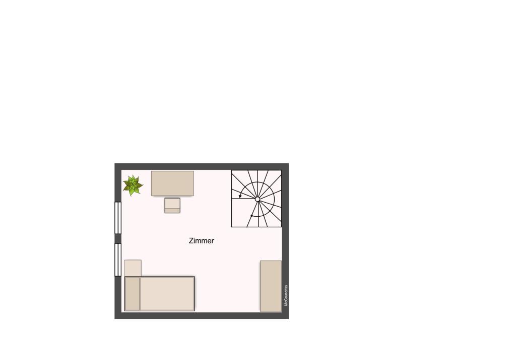 Grundriss 2. Wohnebene