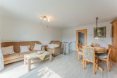 Wohnen u. Essen - Gepflegte, helle 4-Zi.-ETW. mit Balkon, Garage u. Freistellplatz