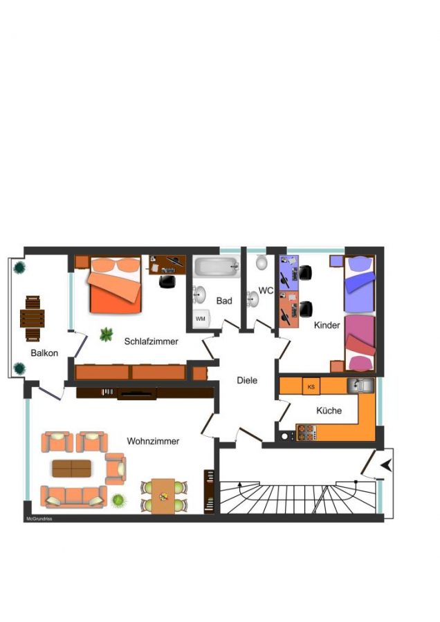 Grundriss EG + OG